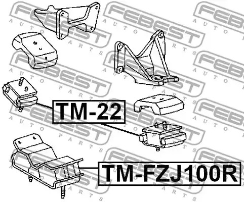 Подвеска FEBEST TM-22