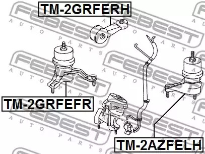 Подвеска FEBEST TM-2GRFEFR