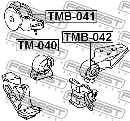 Подвеска FEBEST TMB-041