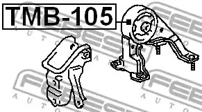 Подвеска FEBEST TMB-105