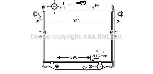 Теплообменник AVA QUALITY COOLING TO2378