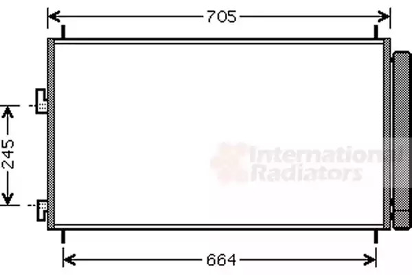 Конденсатор VAN WEZEL 53005410