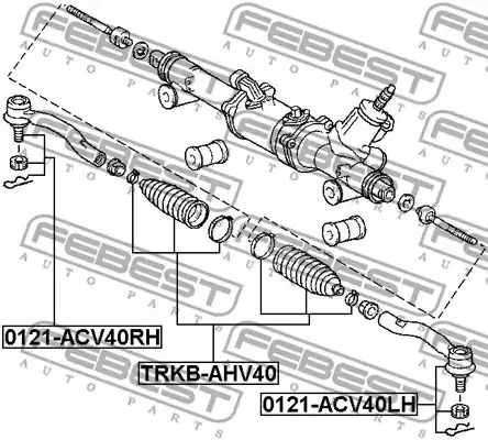 Пыльник FEBEST TRKB-AHV40