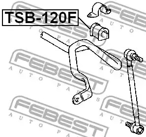 Подвеска FEBEST TSB-120F