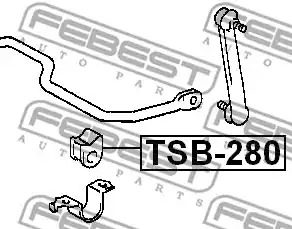 Подвеска FEBEST TSB-280