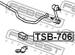 Подвеска FEBEST TSB-706