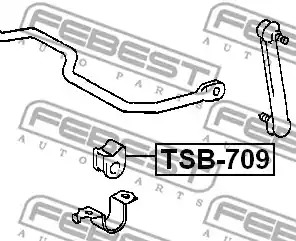 Подвеска FEBEST TSB-709