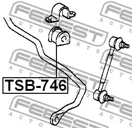 Подвеска FEBEST TSB-746