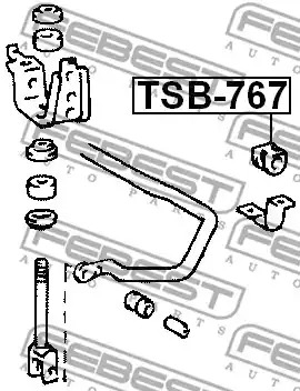 Подвеска FEBEST TSB-767