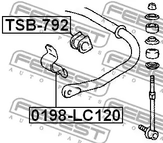 Подвеска FEBEST TSB-792