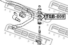 Подвеска FEBEST TSB-809