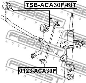 Подвеска FEBEST TSB-ACA30F-KIT