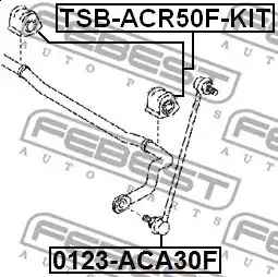 Подвеска FEBEST TSB-ACR50F-KIT