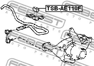 Подвеска FEBEST TSB-AE110F