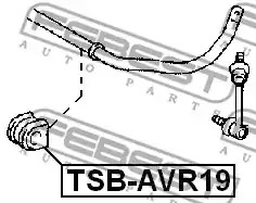 Подвеска FEBEST TSB-AVR19