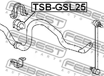 Подвеска FEBEST TSB-GSL25