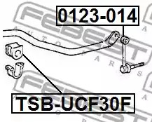 Подвеска FEBEST TSB-UCF30F