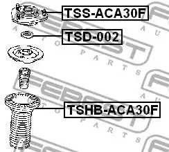 Подвеска FEBEST TSD-002