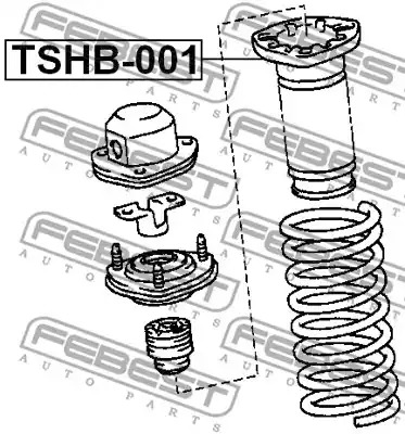 Защитный колпак / пыльник FEBEST TSHB-001