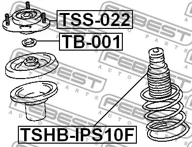 Защитный колпак / пыльник FEBEST TSHB-IPS10F