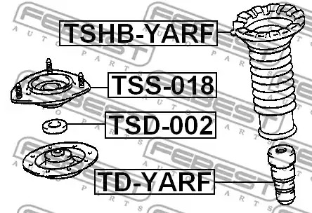 Защитный колпак / пыльник FEBEST TSHB-YARF