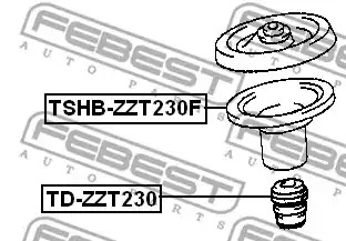 Защитный колпак / пыльник FEBEST TSHB-ZZT230F