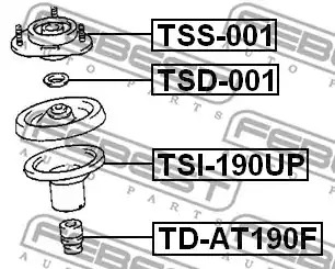 Подвеска FEBEST TSS-001