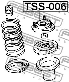 Подвеска FEBEST TSS-006