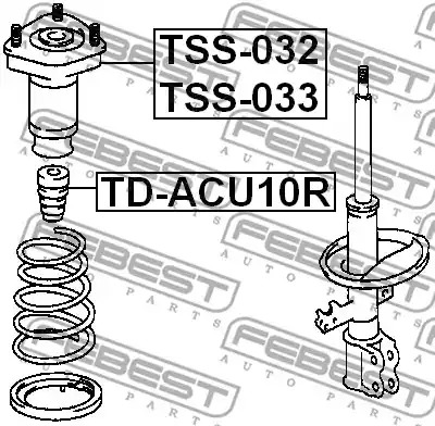 Подвеска FEBEST TSS-032