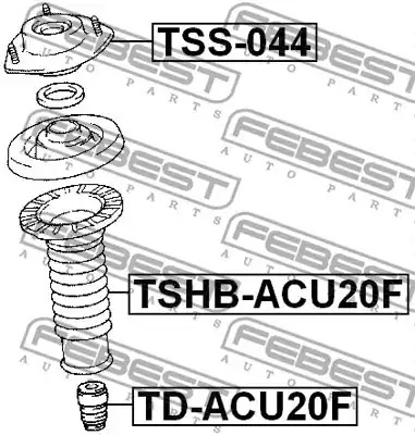 Подвеска FEBEST TSS-044