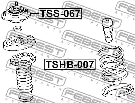 Подвеска FEBEST TSS-067