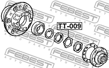 Ремкомплект FEBEST TT-009