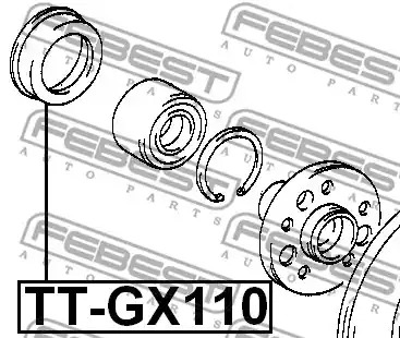 Ремкомплект FEBEST TT-GX110