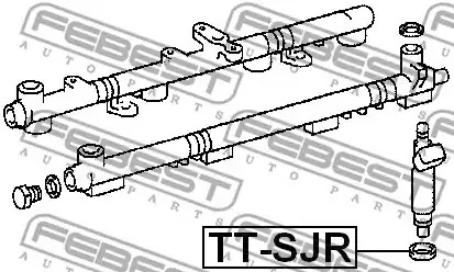 Уплотняющее кольцо FEBEST TT-SJR