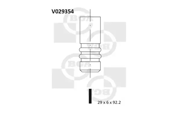 Клапан BGA V029354