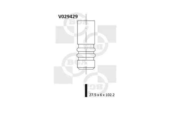 Клапан BGA V029429