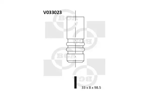Клапан BGA V033023
