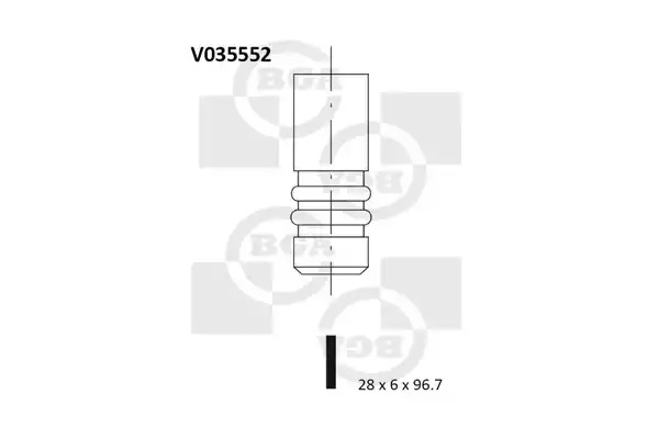 Клапан BGA V035552