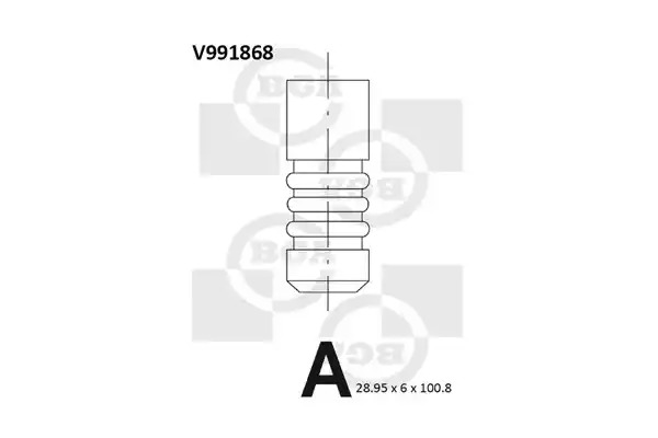 Клапан BGA V991868