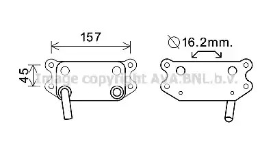 Теплообменник VAN WEZEL 59003154