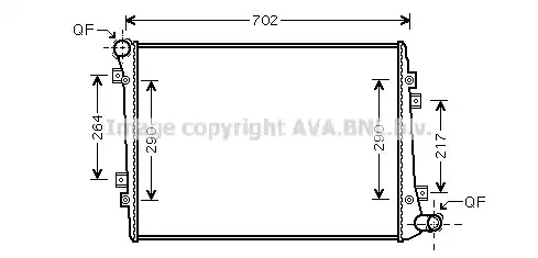 Теплообменник VAN WEZEL 58002224