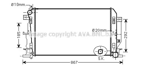 Теплообменник VAN WEZEL 58002271