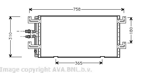 Конденсатор VAN WEZEL 58005145