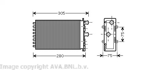 Теплообменник VAN WEZEL 58006239