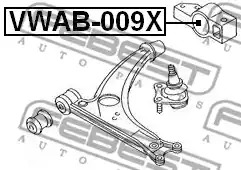 Подвеска FEBEST VWAB-009X