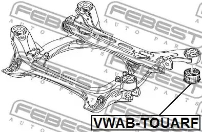 Подвеска FEBEST VWAB-TOUARF