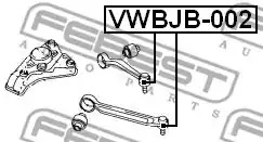 Ремкомплект FEBEST VWBJB-002