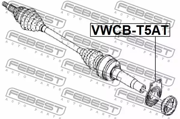 Подшипник FEBEST VWCB-T5AT