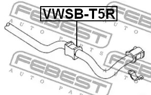 Подвеска FEBEST VWSB-T5R