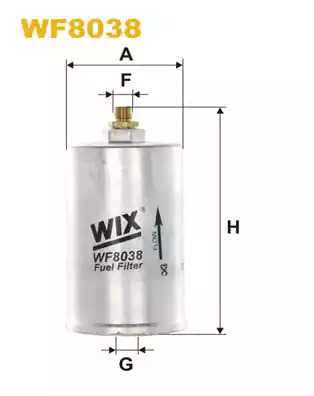 Фильтр WIX FILTERS WF8038